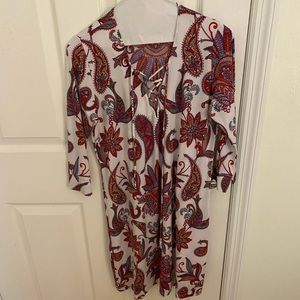 Veronica M quarter sleeved dress size Medium